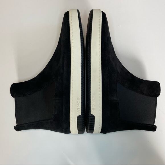 Vince Rhys Chelsea Suede Short Sneaker Boots Water Repellent Women’s size 10 - Picture 5 of 16